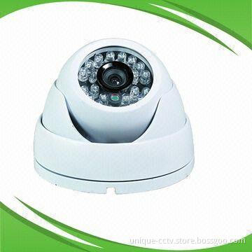 1/3-inch 700TVL Color Sony 960H CCD and DSP Vandal-proof Dome Camera